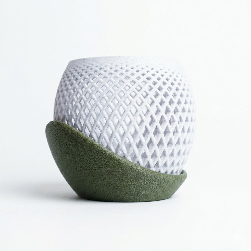 Polygon Orchid Planter