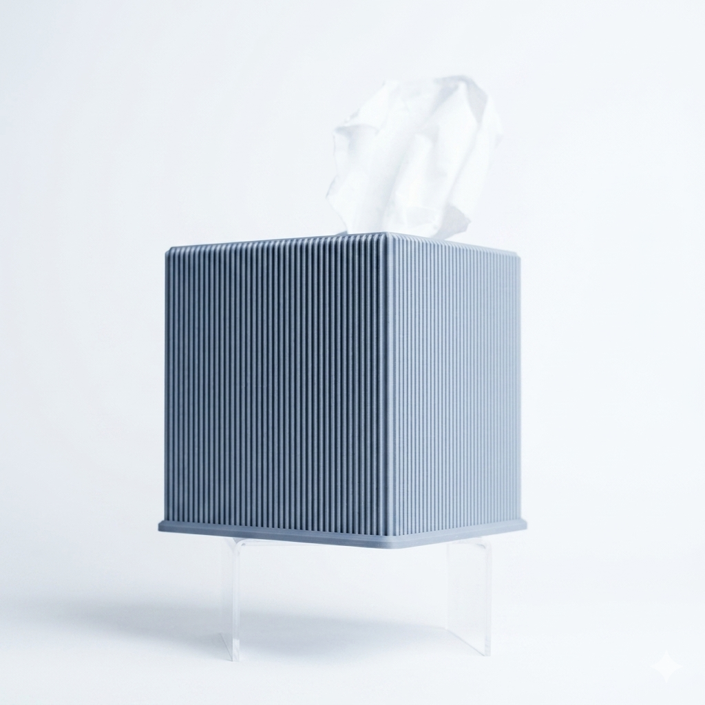 Tissue Box Cover - Cube