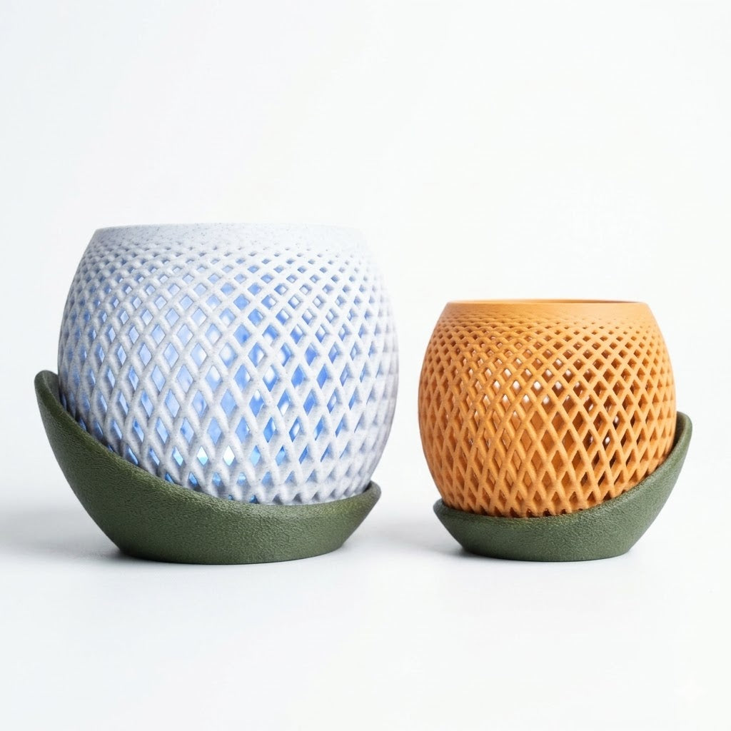Polygon Orchid Planter