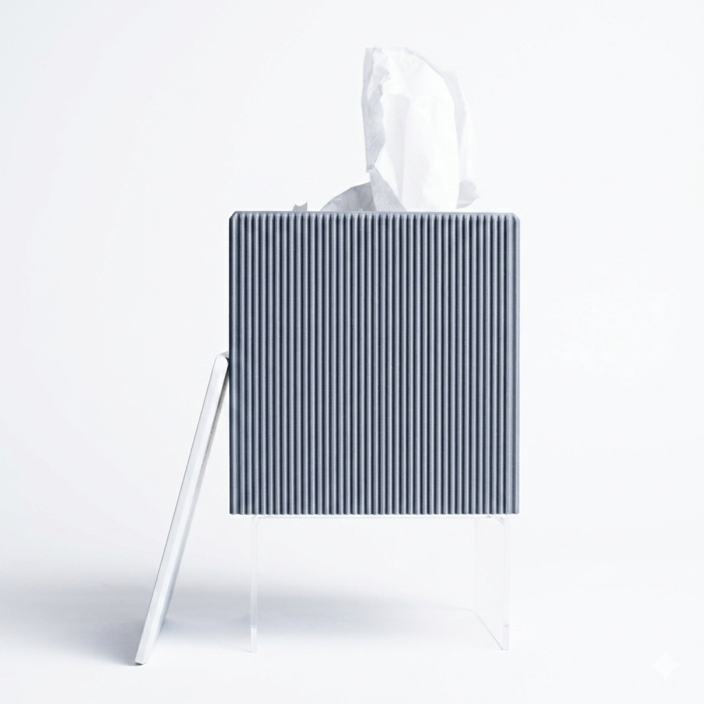 Tissue Box Cover - Cube