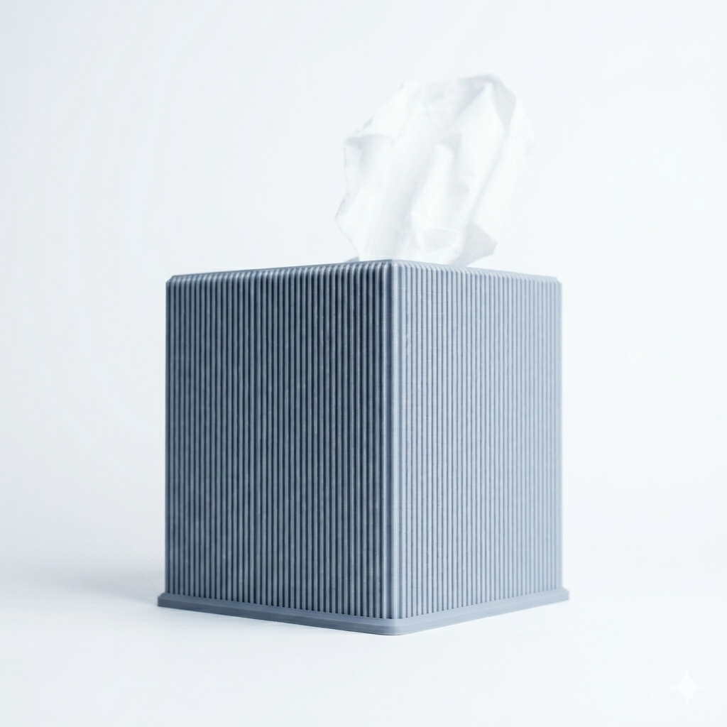 Tissue Box Cover - Cube
