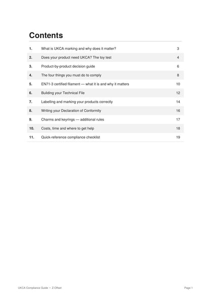UKCA Compliance Guide for Mini 3D Prints and 3D Printed Toys
