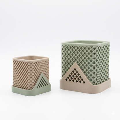 Square Polygon Planter