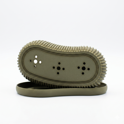 Terra Planter base showing drainage holes — 3D printed bonsai pot by Lux Print Labs