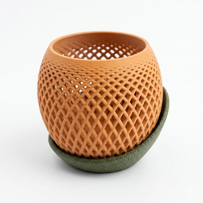 Polygon Orchid Planter